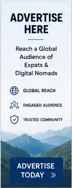 Advertise here — reach expats, digital nomads and international travelers worldwide